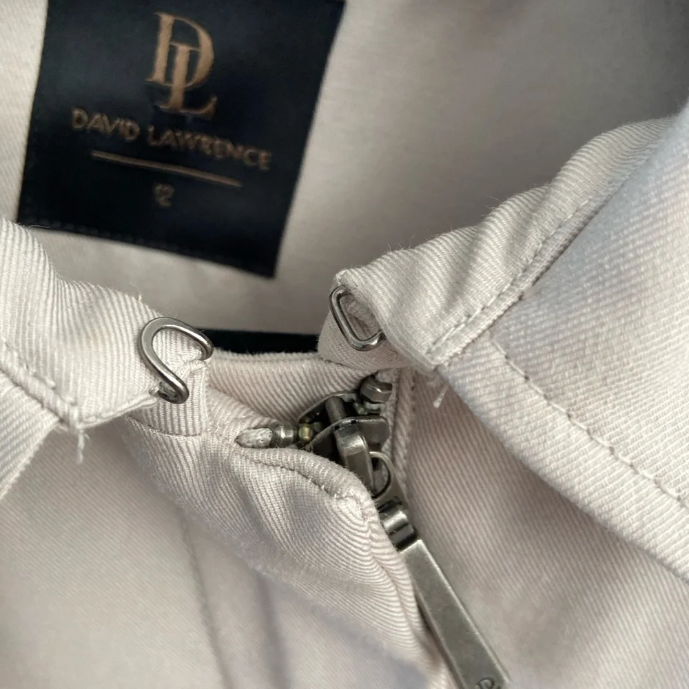 David Lawrence trench coat / jacket . Size 12 - Picture 3 of 9
